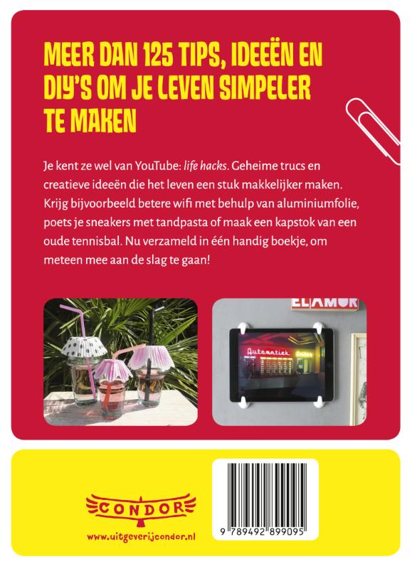 Achterkant van Life hacks voor kids