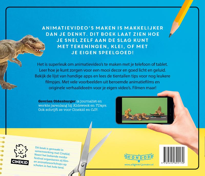 Achterkant van Zelf animatievideo's maken