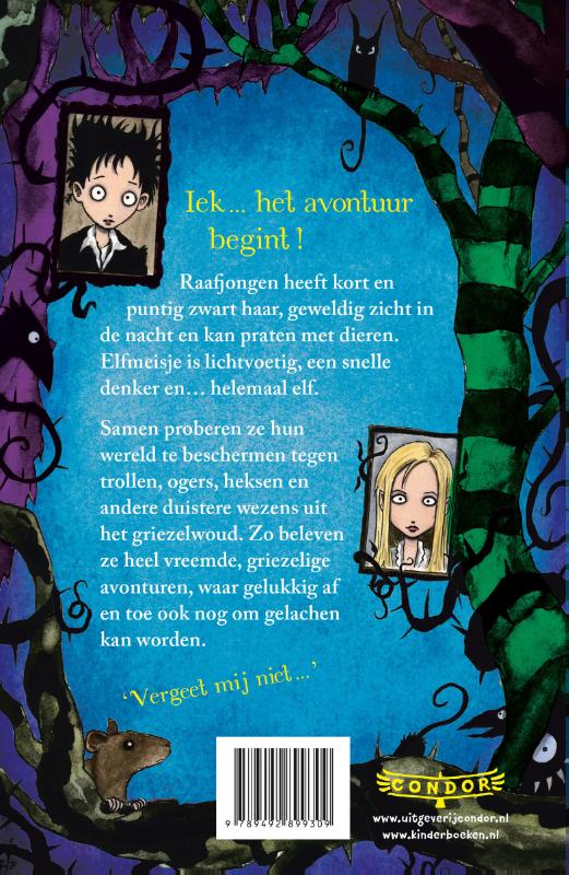Achterkant van Het Griezelwoud