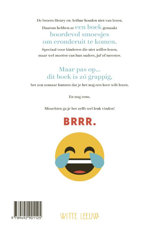 Achterkant van Lezen is voor losers!