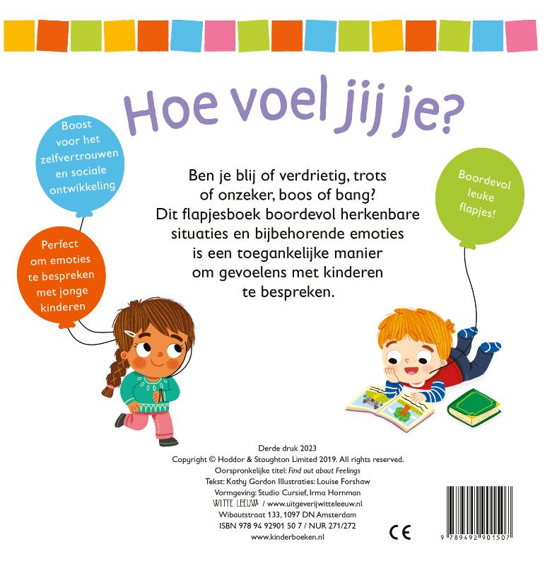 Achterkant van Hoe voel jij je?