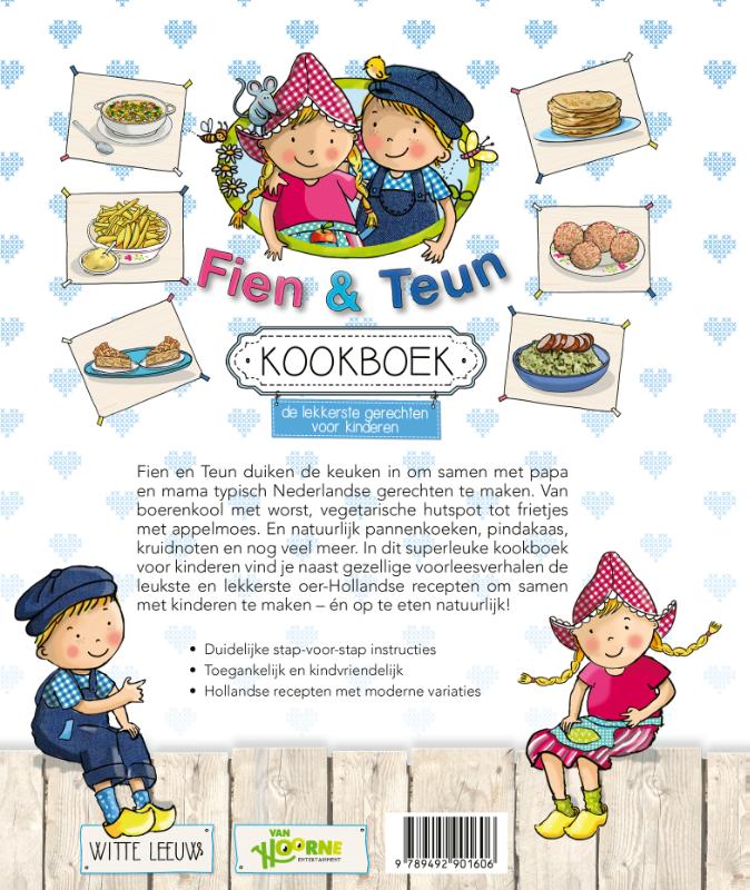 Achterkant van Fien & Teun Kookboek