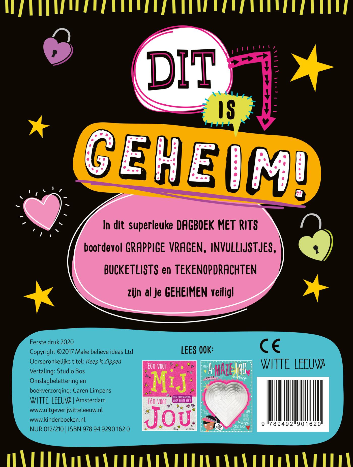 Achterkant van Dit is geheim!