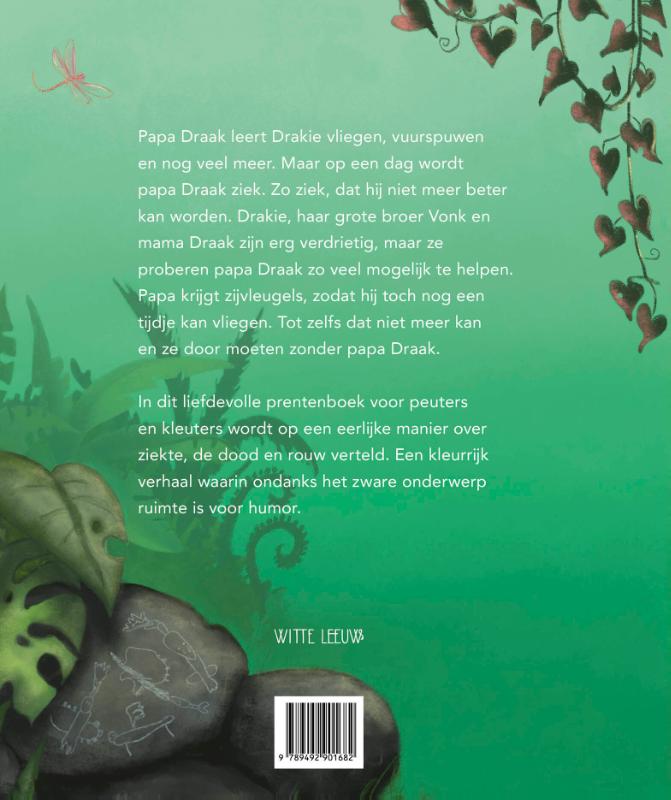 Achterkant van Papa Draak wordt niet meer beter