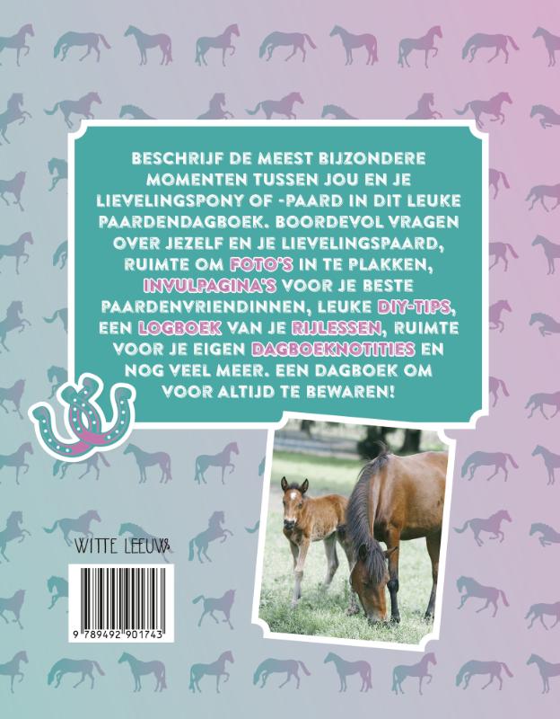 Achterkant van Mijn paardendagboek