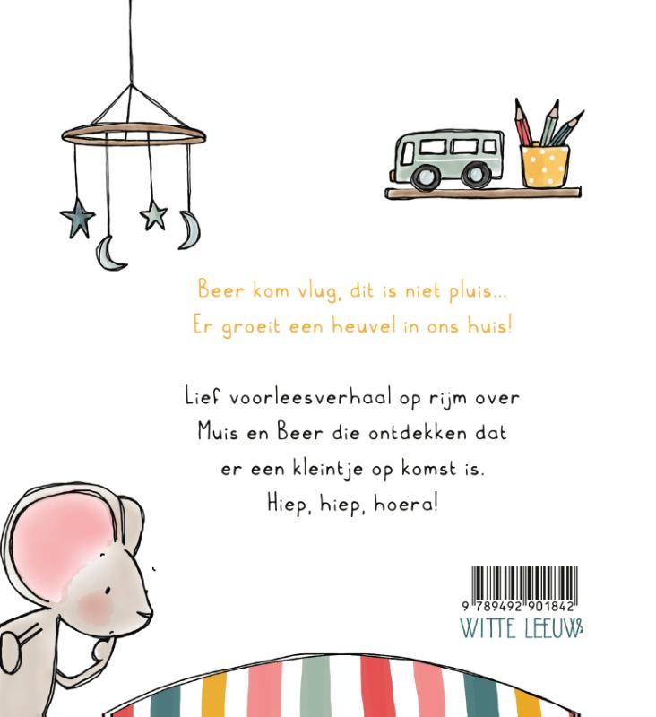 Achterkant van We krijgen er een kleintje bij