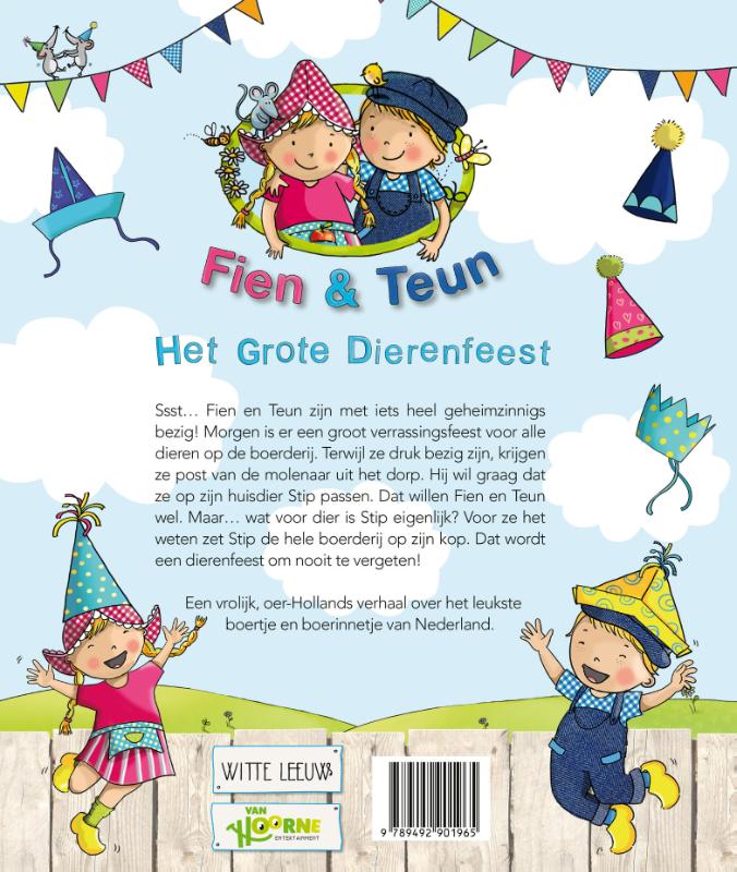Achterkant van Het grote dierenfeest