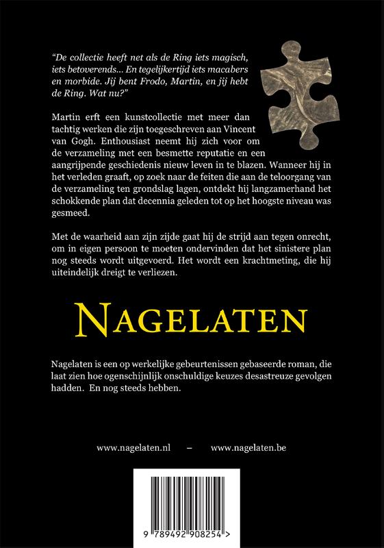 Achterkant van Nagelaten