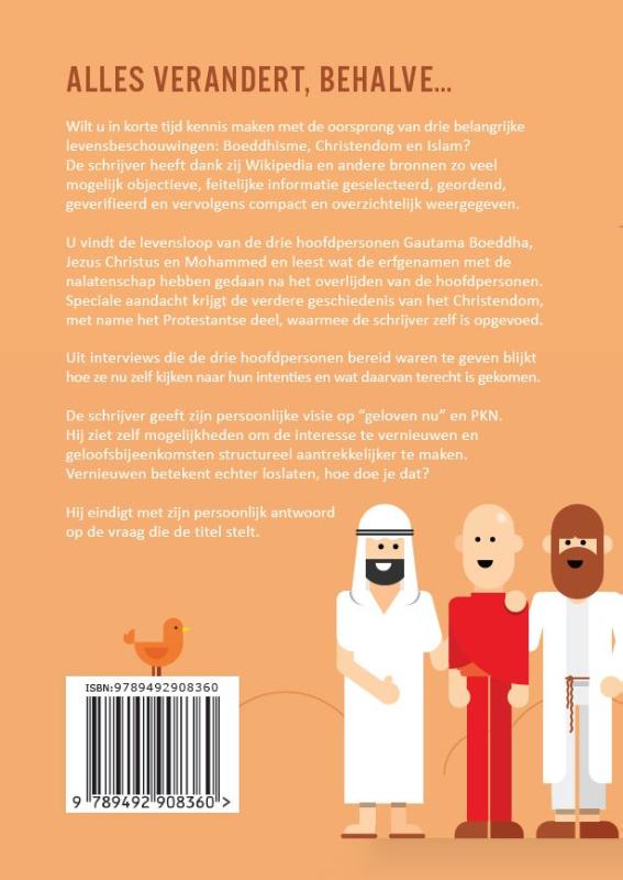 Achterkant van Alles verandert, behalve...