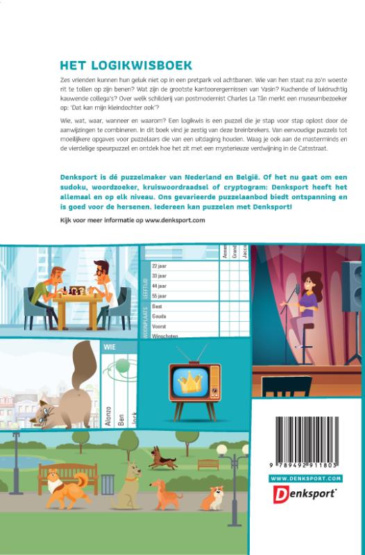 Achterkant van Het Logikwis boek