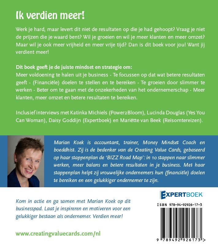 Achterkant van Ik verdien meer!