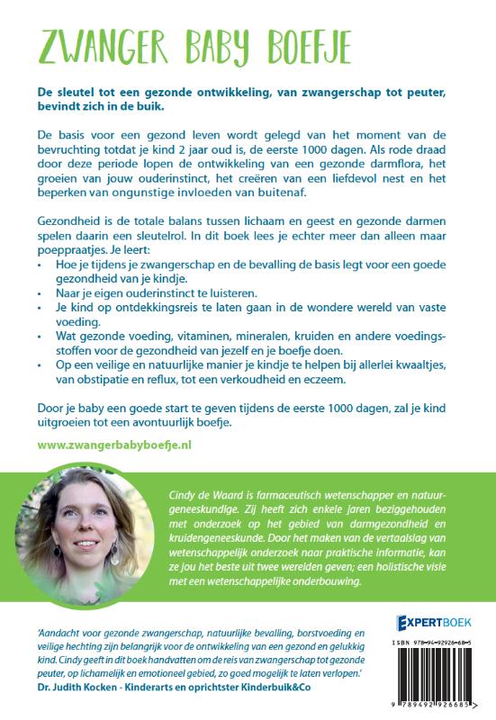 Achterkant van Zwanger Baby Boefje
