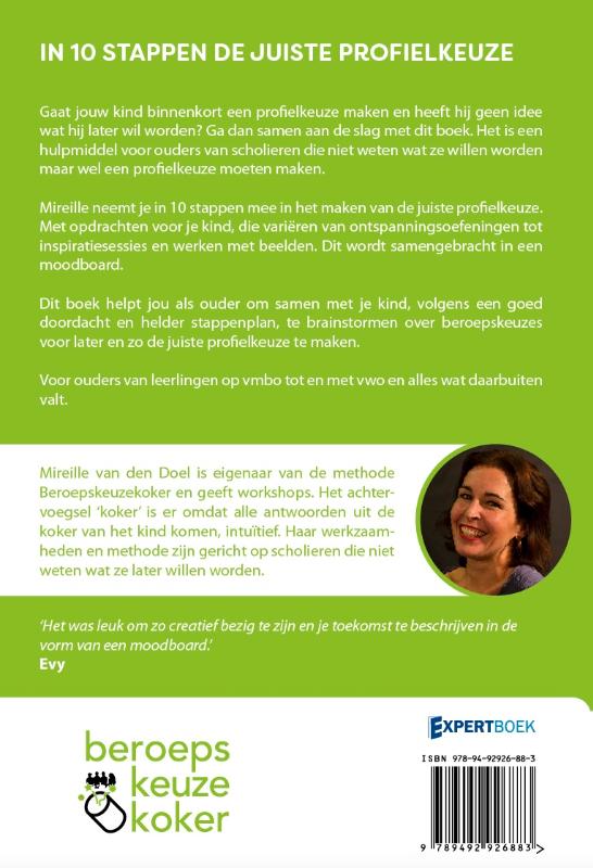Achterkant van In 10 stappen de juiste profielkeuze
