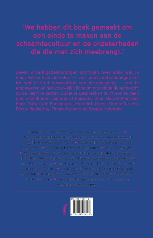 Achterkant van V
