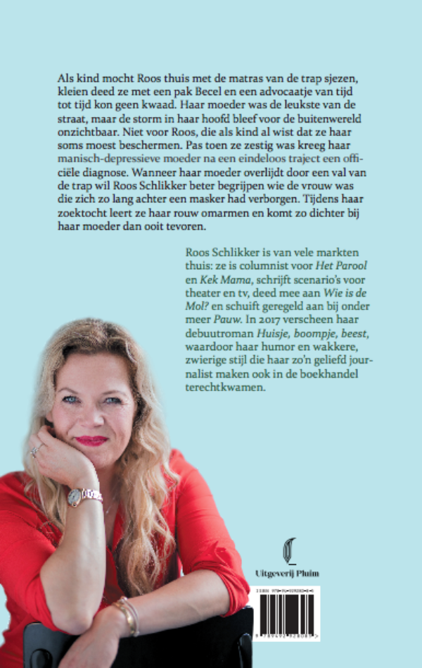 Achterkant van Moeder van glas
