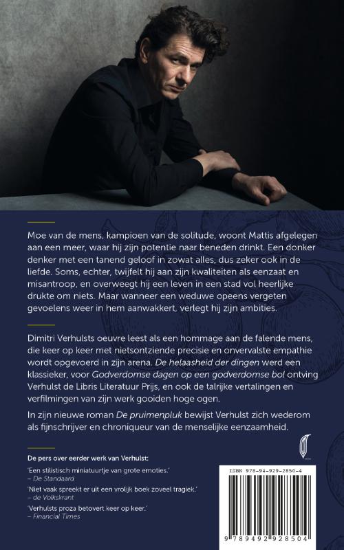 Achterkant van De pruimenpluk