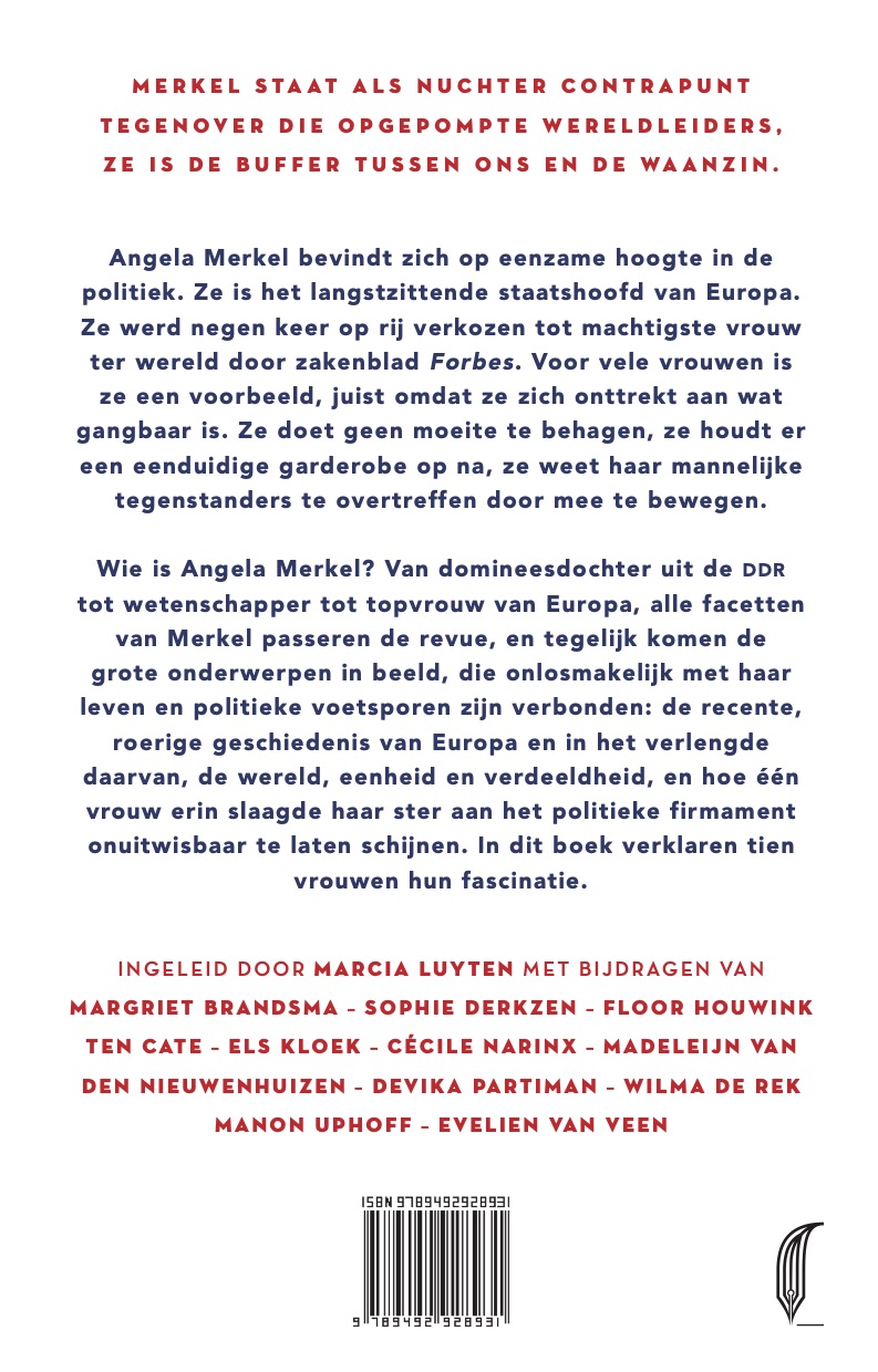 Achterkant van Wij zijn Angela