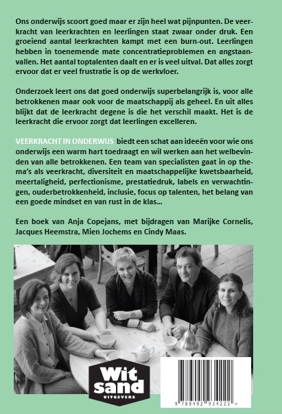 Achterkant van Veerkracht in onderwijs