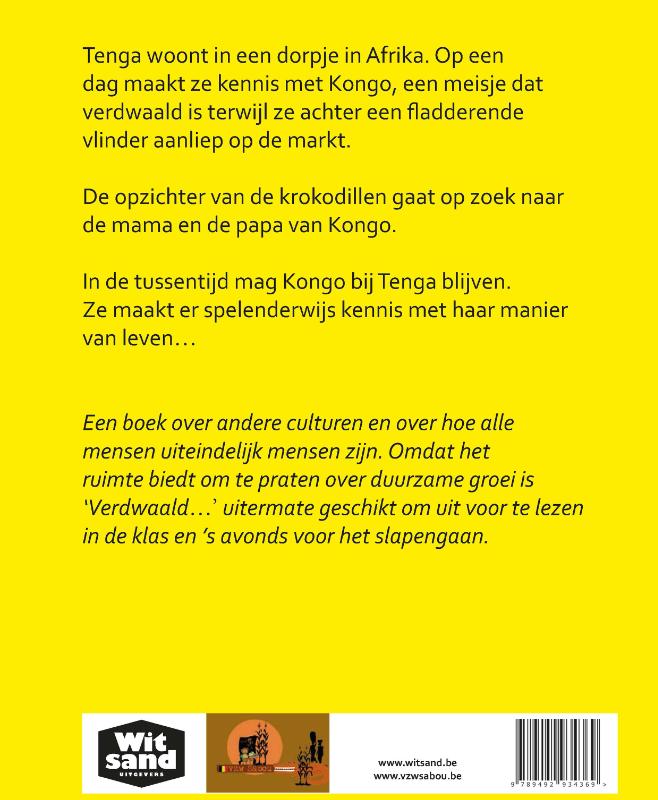 Achterkant van Verdwaald...