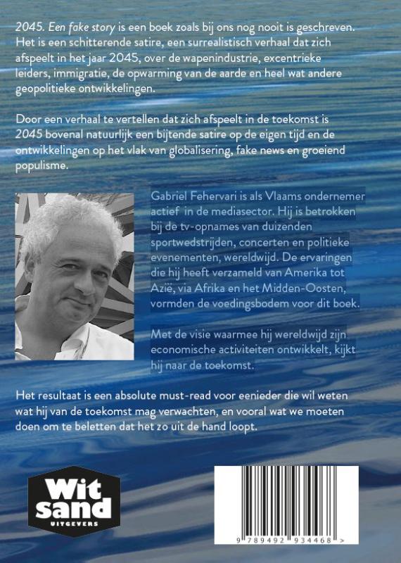 Achterkant van 2045. Een fake story