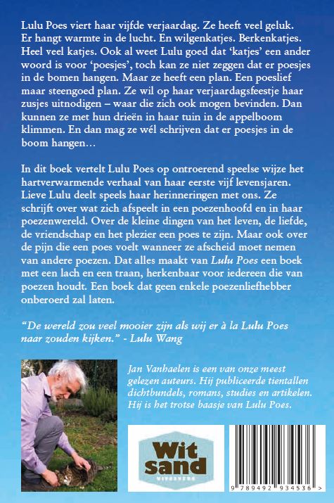 Achterkant van Lulu Poes