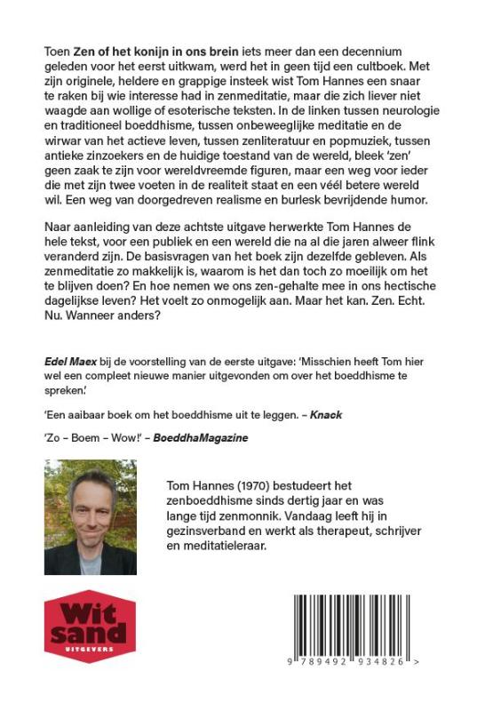 Achterkant van Zen of het konijn in ons brein