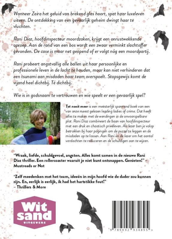 Achterkant van Tot nooit meer
