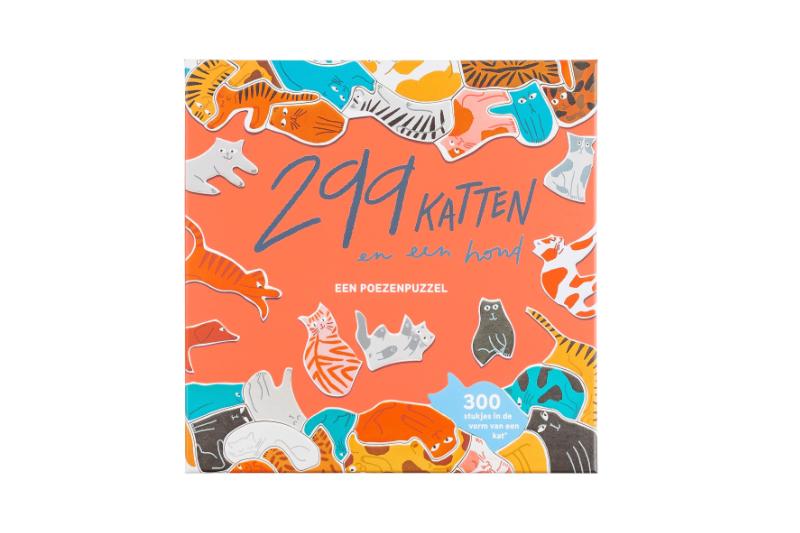 Achterkant van 299 katten (en één hond)