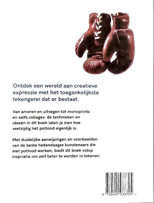 Achterkant van Do More Art: Potlood