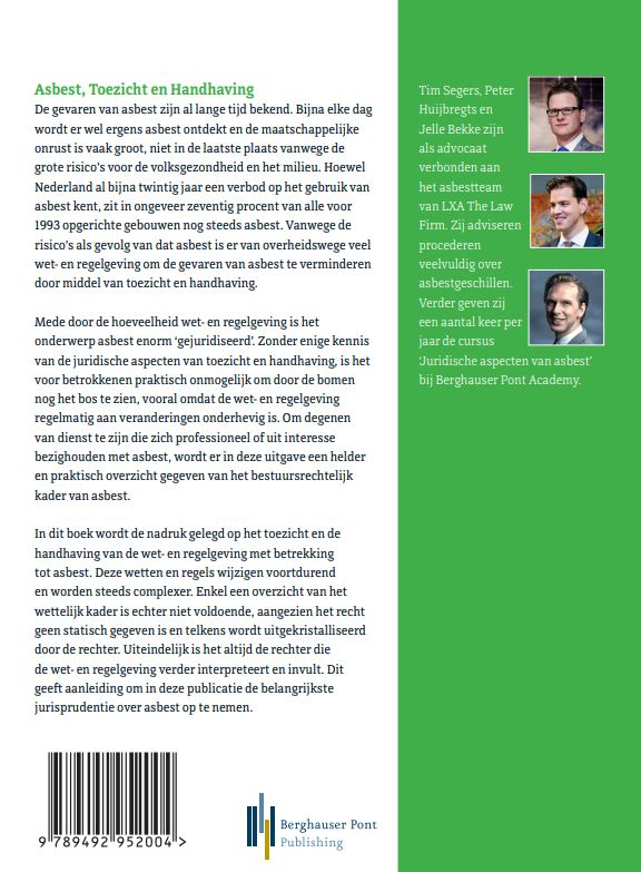 Achterkant van Asbest, toezicht en handhaving
