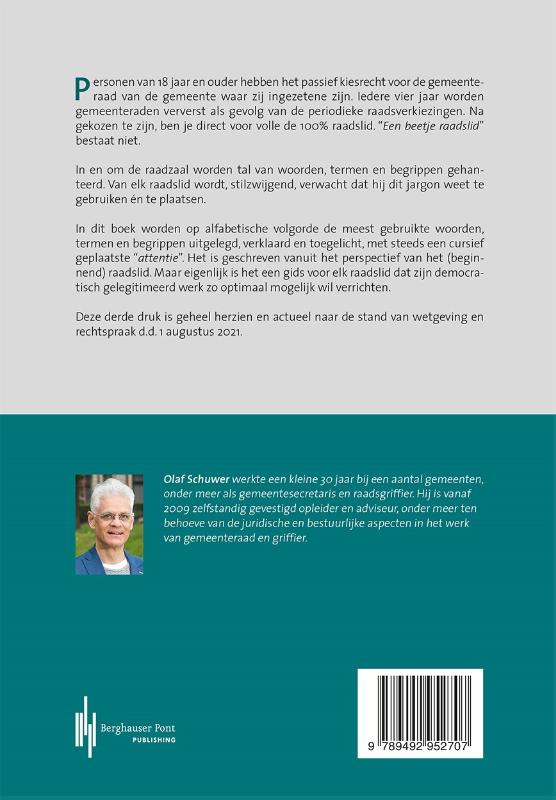 Achterkant van ABC voor raadsleden