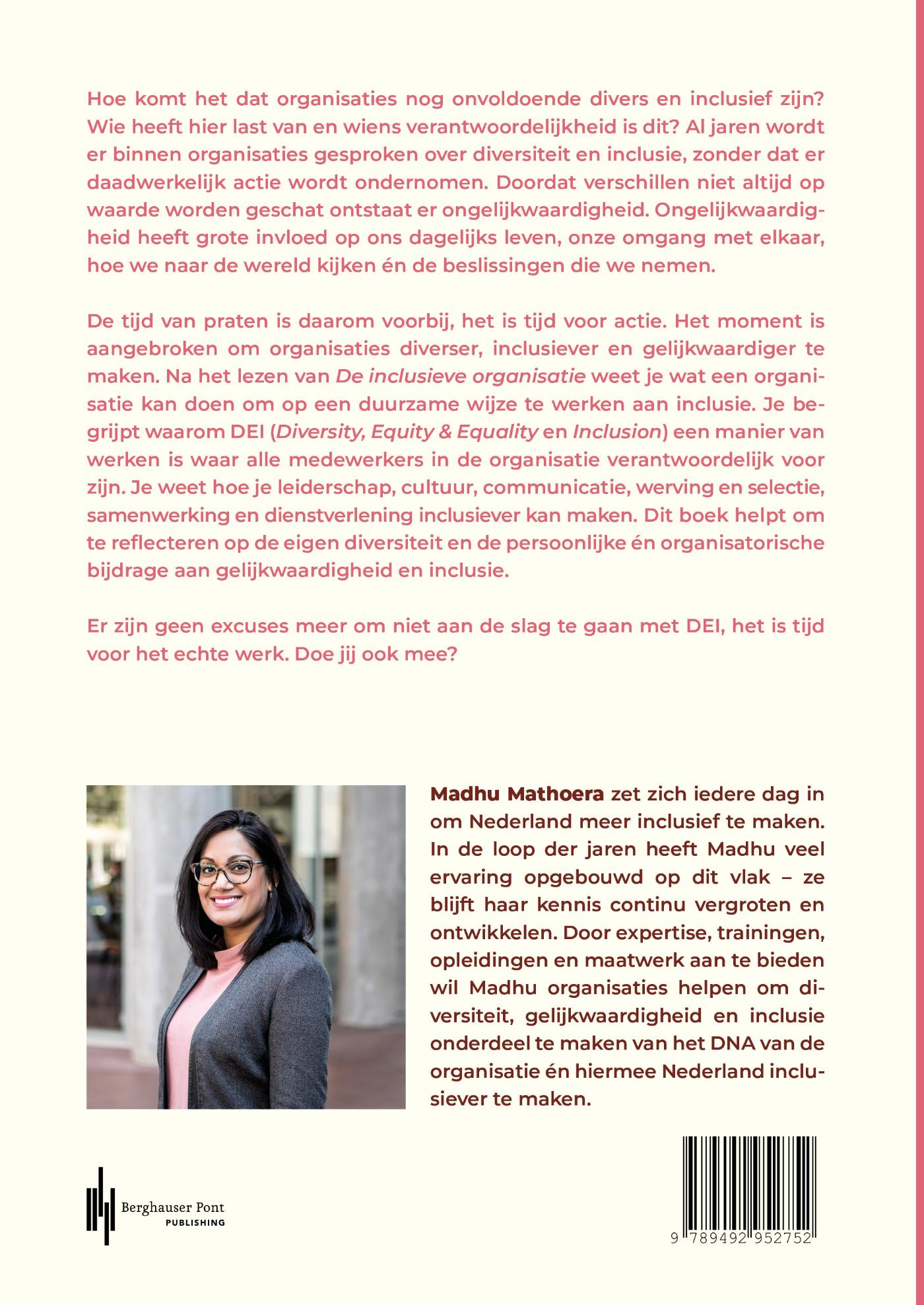 Achterkant van De inclusieve organisatie