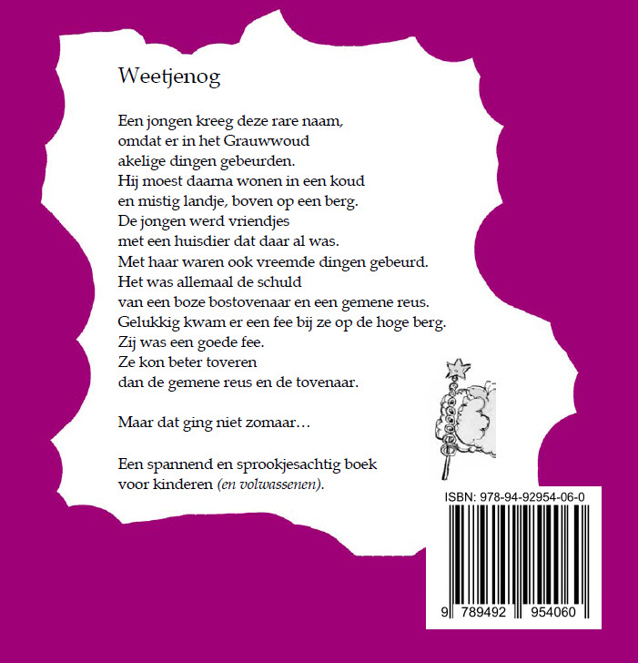Achterkant van Weetjenog