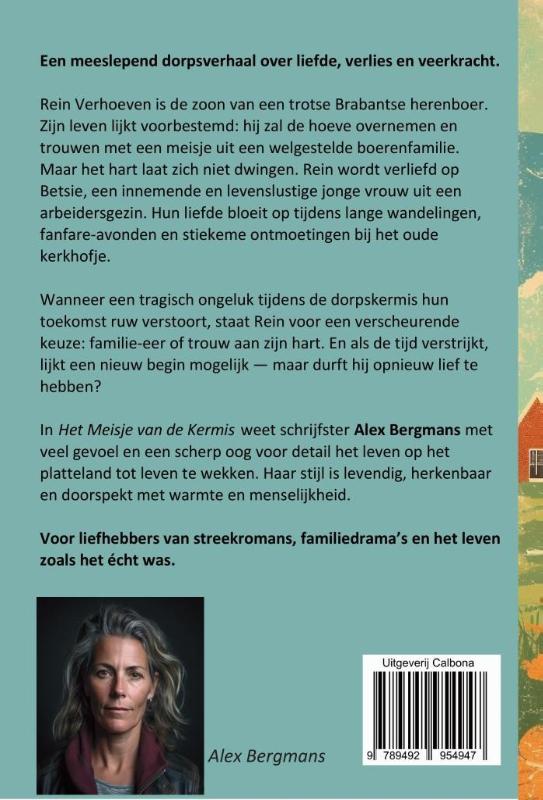 Achterkant van Het meisje van de kermis GLB
