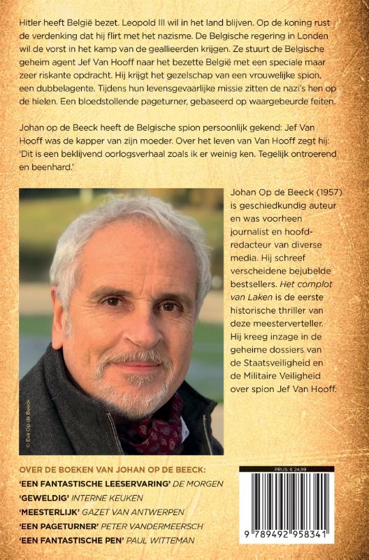 Achterkant van Het complot van Laken