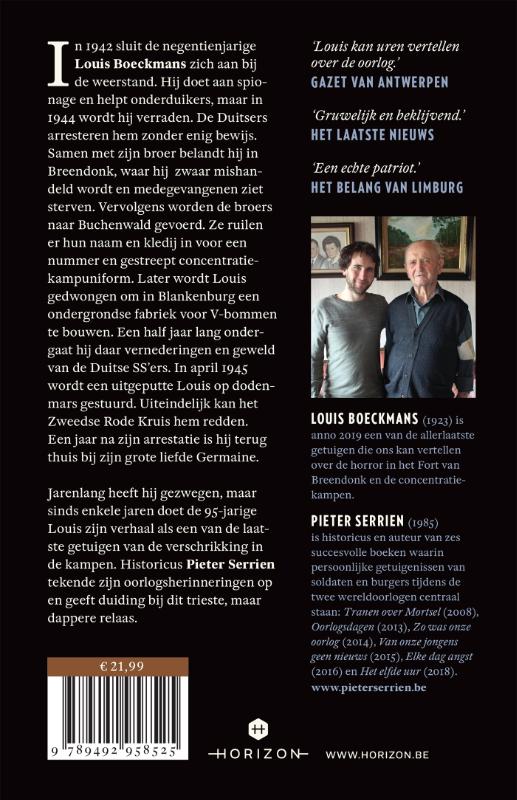 Achterkant van De laatste getuige