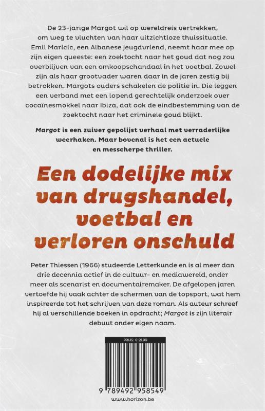 Achterkant van Margot