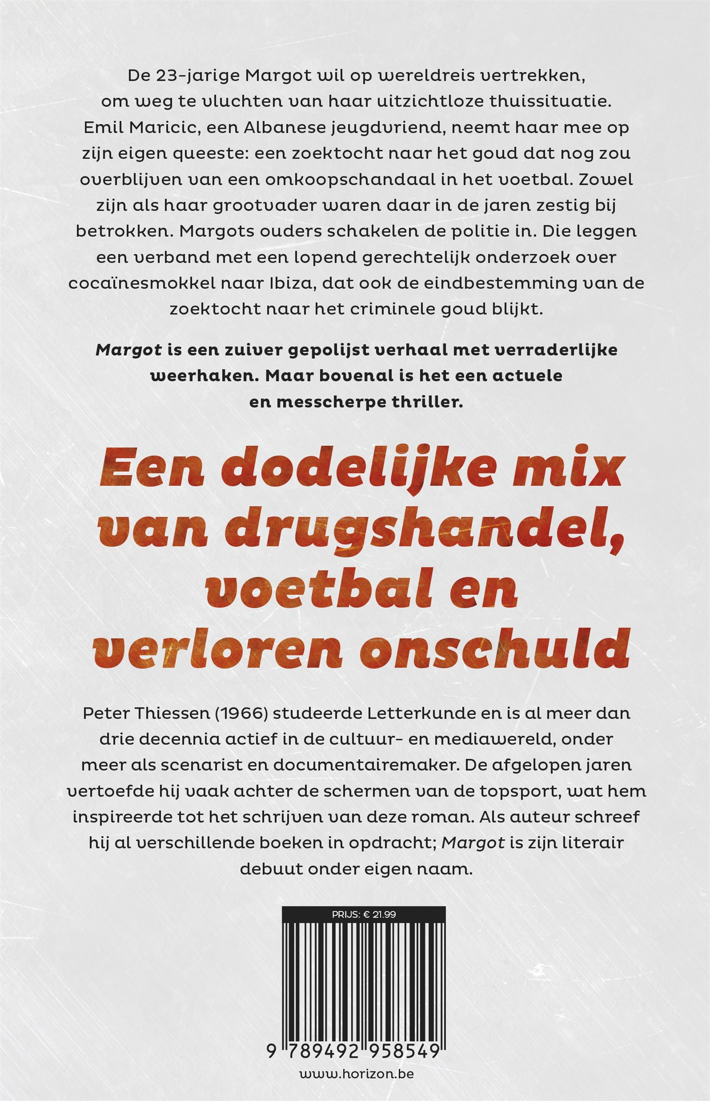 Achterkant van Margot