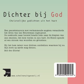 Achterkant van Dichter bij God
