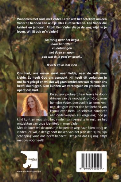 Achterkant van Terug naar Eden