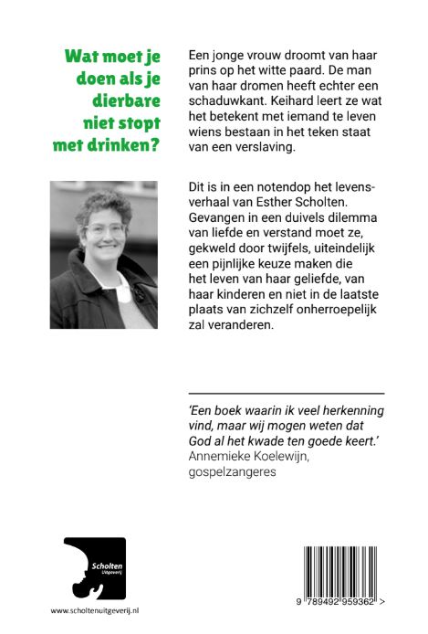 Achterkant van Liefde door scherven heen
