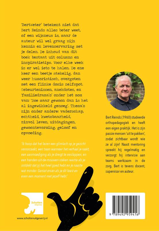 Achterkant van Bertweter