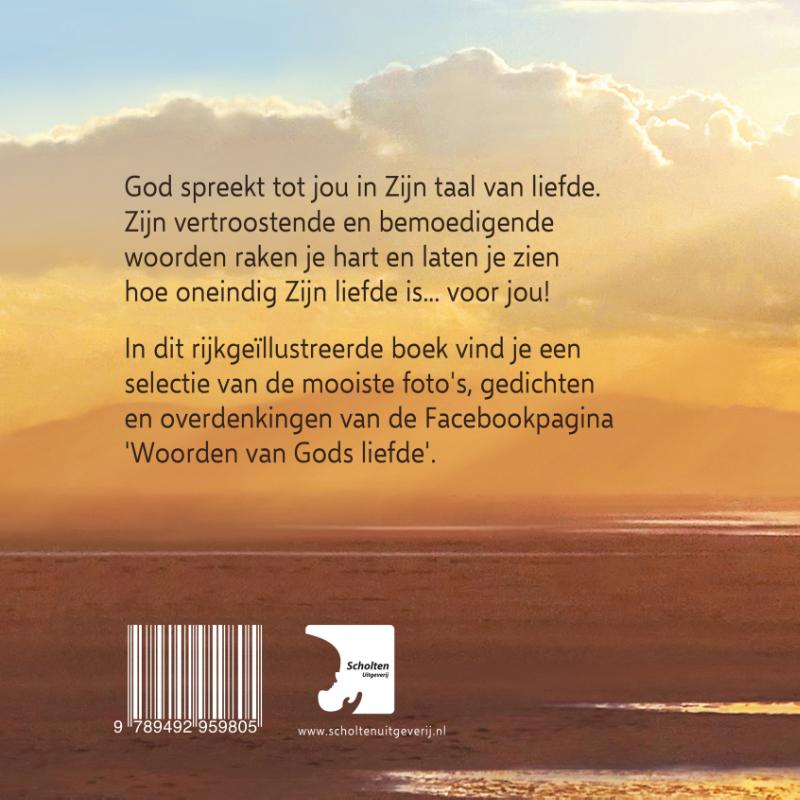 Achterkant van Woorden van Gods liefde voor jou!