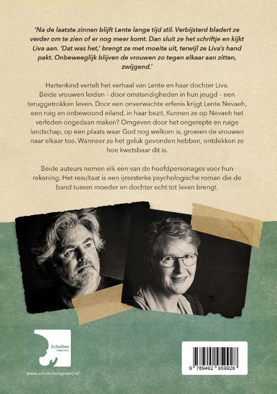 Achterkant van Hartenkind