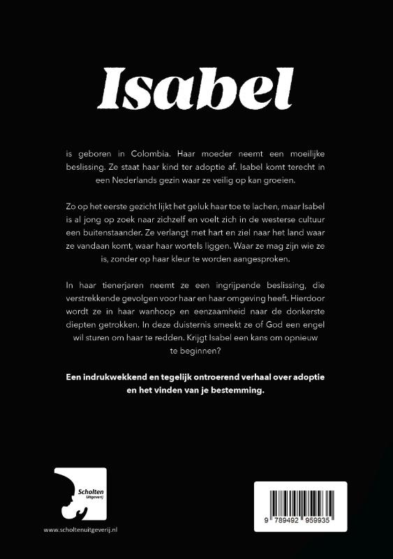 Achterkant van Isabel