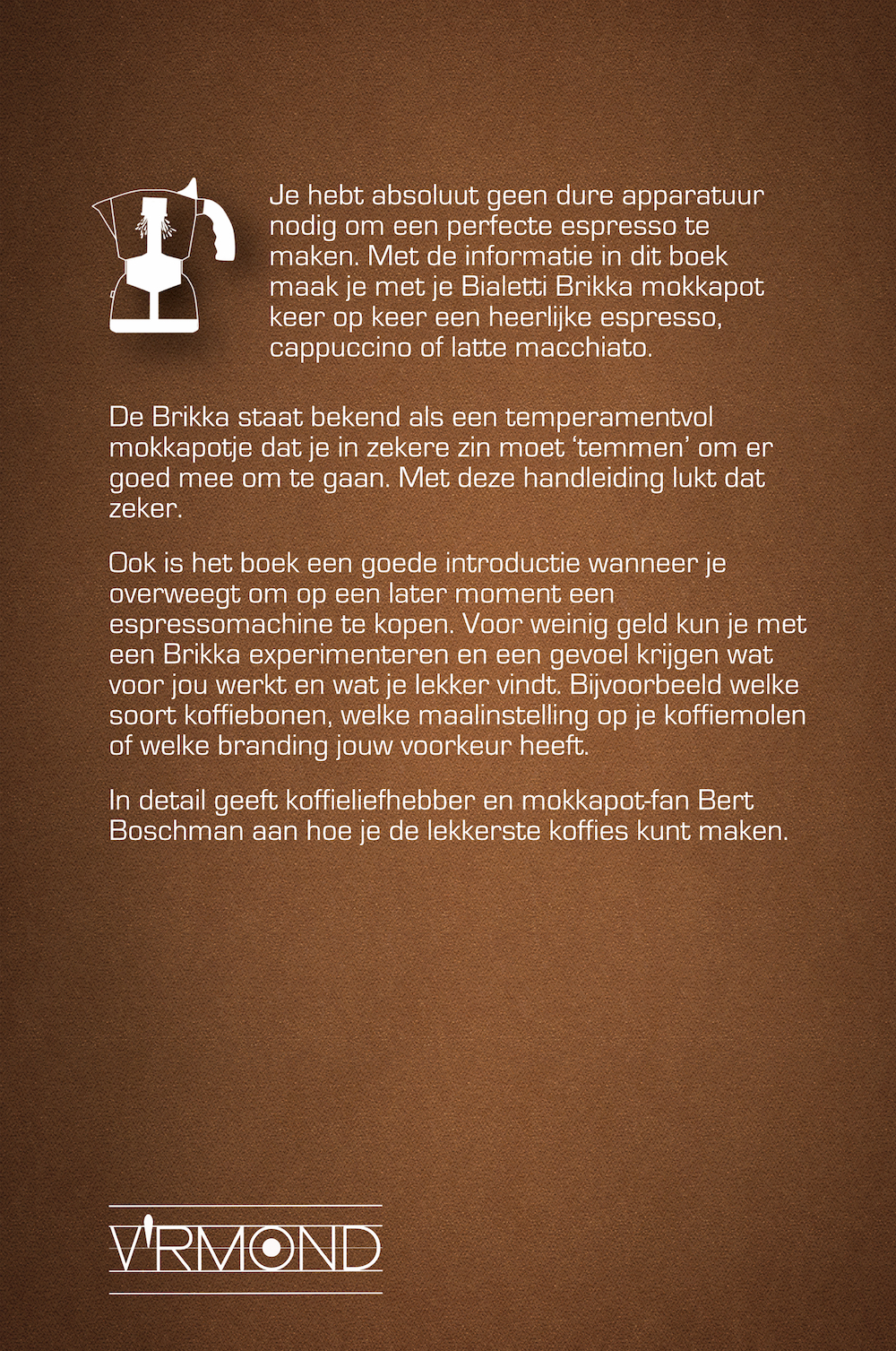 Achterkant van De perfecte mokka-espresso
