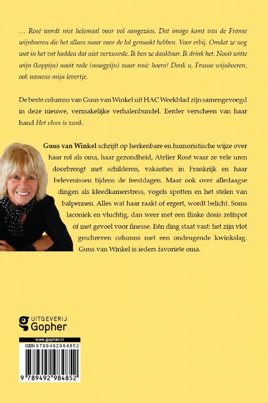 Achterkant van Atelier Rosé