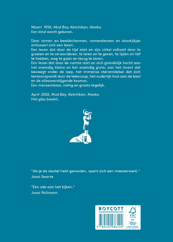 Achterkant van Dwars door