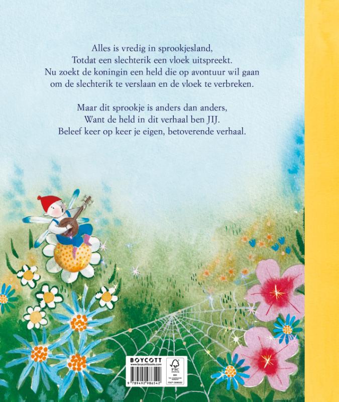 Achterkant van Er was eens... een sprookje