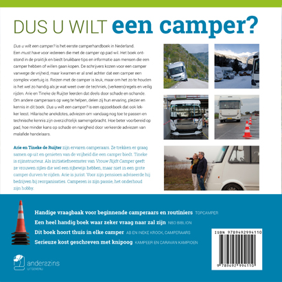 Achterkant van handboek
